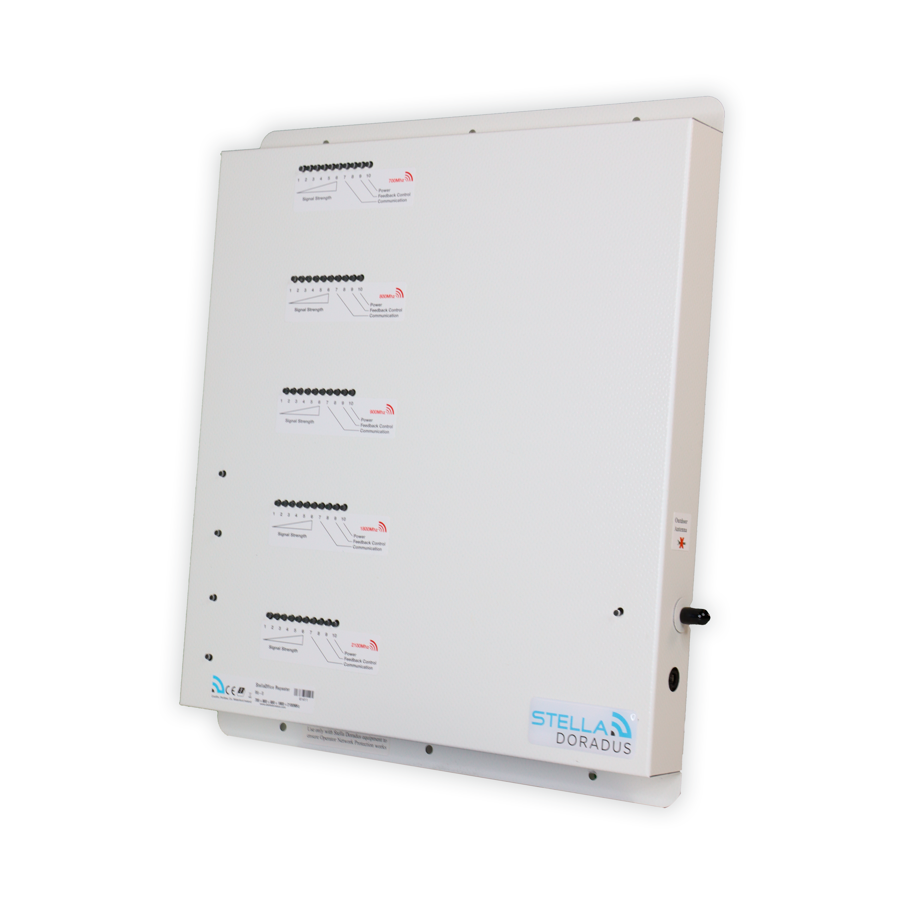 R5-O-MARINE Repeater | 5 Band - 4 Antennenanschlüsse